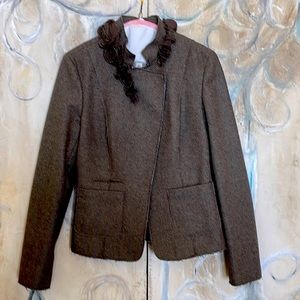 Banana Republic herringbone blazer size 6.
